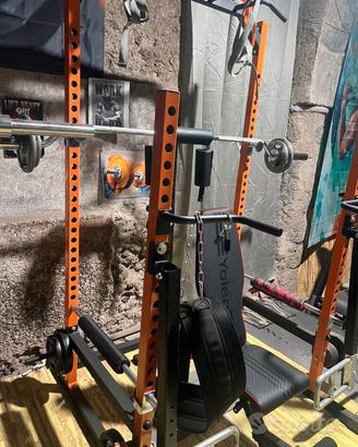 Power rack completo di Harms artigianali