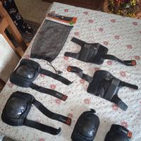 protezione pattini, bici, skate