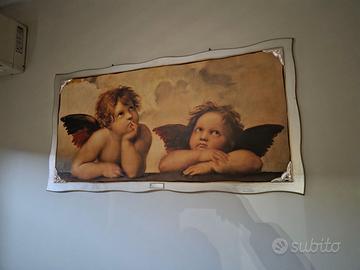 Quadro foglia argento