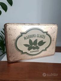 Latta vintage Alemagna "Marrons Glacés" - Anni '60