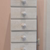 CASSETTIERA in stile Shabby Chic