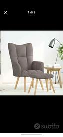Coppia poltrone scandinave