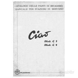 Catalogo ricambi Ciao C7 C9 Boxer prima serie