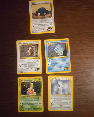 Collezione carte Pokemon anni 2000