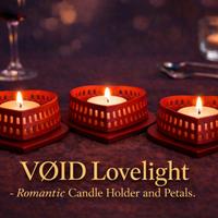 Portacandele stampato 3D colore personalizzabili