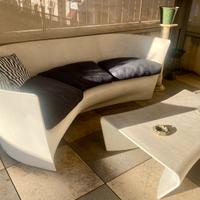 Driade set Divano + Tavolino Pliè Palomba Serafini