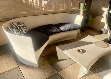 Driade set Divano + Tavolino Pliè Palomba Serafini