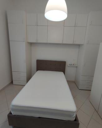  Letto una piazza e mezza contenitore + materasso
