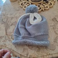 cappello donna lana grigio 