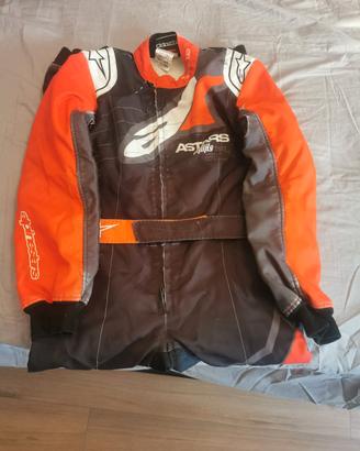 tuta go kart alpinestar 150cm