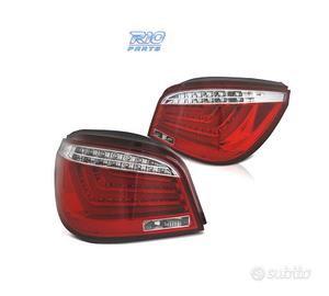 FANALI BMW E60 03-07 LED ROSSO CROMATO