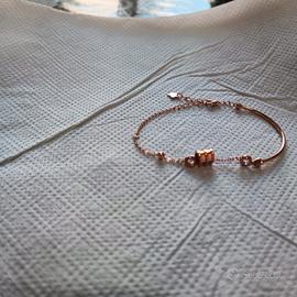 Bracciali nuovi in argento 925 con pendente