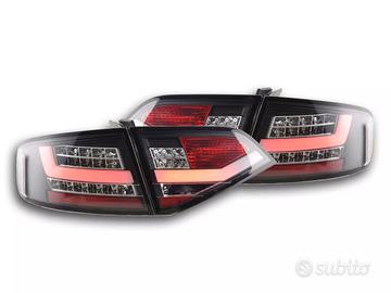 Fari posteriori rossi crystal a LED AUDI A4 8K B8