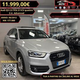 Audi Q3 2.0 TFSI 211CV quattro S tr. Advanced