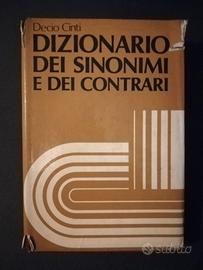 DIZIONARIO DEI SINONIMI E DEI CONTRARI