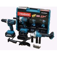 Trapano  + Avvitatore a Impulsi + Smerigliatrice