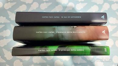 Libri Trilogia della Nebbia. Carlos Zafon NUOVI