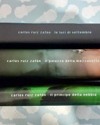 Libri Trilogia della Nebbia. Carlos Zafon NUOVI