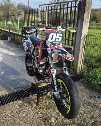 Honda crf 450 no targa