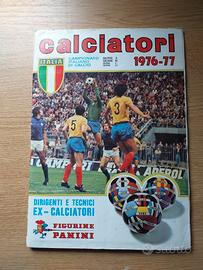 Album figurine calciatori panini 1976,77 completo