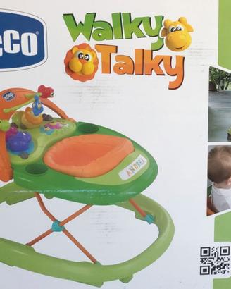 Chicco Girello Walky Talky Verde - MAI USATO