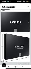 Samsung Memorie MZ-76E2T0 860 EVO SSD Interno da 2