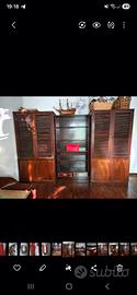 Set completo stile marina in mogano anni 50'