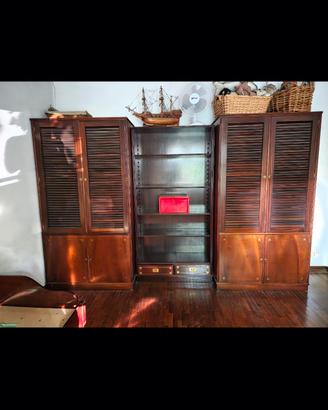 Set completo stile marina in mogano anni 50'