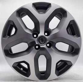 4 cerchi lega Renault captur Restyling r17 5351