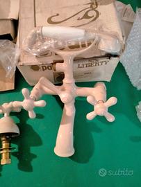 Set bagno PAINI colore avorio 