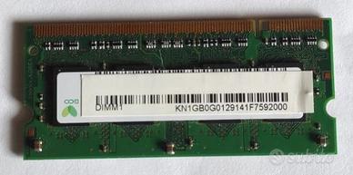1Gb RAM notebook PC3-1333