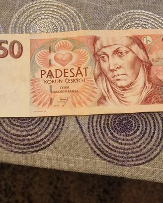 50 korun Cecoslovacchia 1997