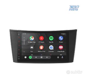 RADIO GPS ANDROID 10 PER MERCEDES CLS 05-06 E 02-0