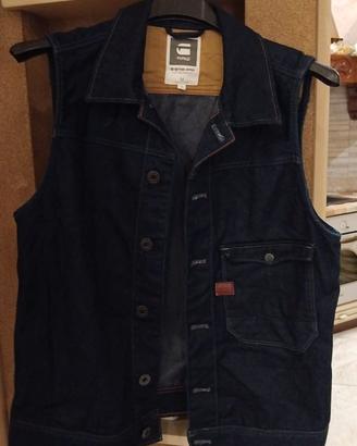 GILET UOMO DI COTONE E POLIESTERE BRAND G-STAR RAW