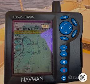 GPS Chartplotter Navman Tracker 5505 a colori –