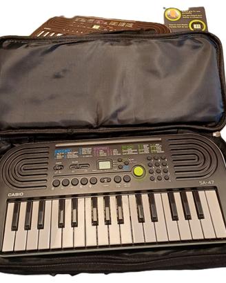 Tastiera CASIO SA 47 + Borsa custodia imbottita
