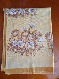 tovaglia rettangolare gialla fiori