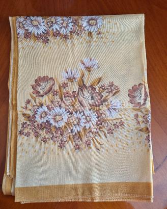 tovaglia rettangolare gialla fiori