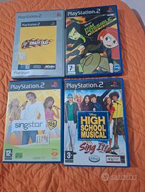 Lotto 4 Giochi PS2