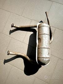 Scarico Fiat 500 epoca