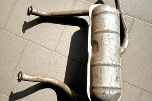 Scarico Fiat 500 epoca