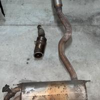 Scarico completo originale Bmw 328i f30 - 2012