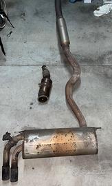 Scarico completo originale Bmw 328i f30 - 2012