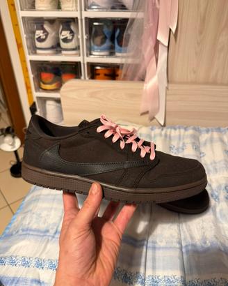AirJordan 1 Low x Travis Scott Velvet Brown