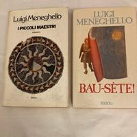 Luigi Meneghello, due prime edizioni
