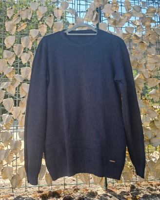 Maglione uomo Sorbino blu scuro - Taglia L