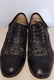 Moschino Cheap & Chic scarpe Oxford pelle  37.5
