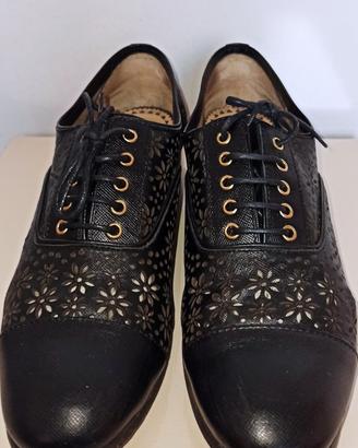 Moschino Cheap & Chic scarpe Oxford pelle  37.5