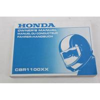 MANUALE USO E MANUTENZIONE HONDA CBR 1100 XX SUPER