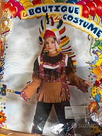 Costume di carnevale indiano 6-8 anni